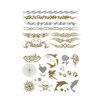 Catwalk Tatuaje en Pegatina Gold Tattoos - Joyas Efímeras de Lujo - details 1