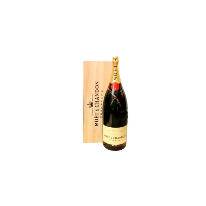 Moet & Chandon Brut Imperial Balthazar Caja de madera - 1