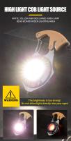Linterna Recargable Portátil Mini Multi-Function De Llavero Para Mantenimiento Y Camping Con Luz COB Luz De Trabajo Exterior Impermeable 10W 250LM ABS - details 3