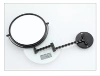 Espejo De Maquillaje De Aluminio Negro Montado En La Pared Con Ampliación De 8 Pulgadas Doble Cara Espejo De Cosméticos Para Dama Regalo Moderno - details 4