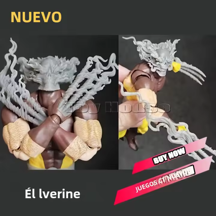 Figura De Acción Hellverine Wolverine Mafex 096 138 X-Men Modelo Estatua Figurina Personalizable Regalos Para Niños - 1