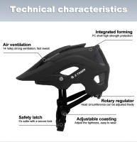 Casco De Bicicleta X-TIGER Ultra-Ligero Para Montar Montaña Y Carretera GIRO Vuelta a España Anti-Stress Con Protección EPS Para Adultos Hombres - details 3