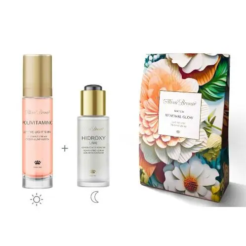 ALISSI BRONTE- PACK RENEWAL GLOW (POLIVITAMINIC CREAM 50ML+HIDROXY LIME SERUM 30ML) - 1