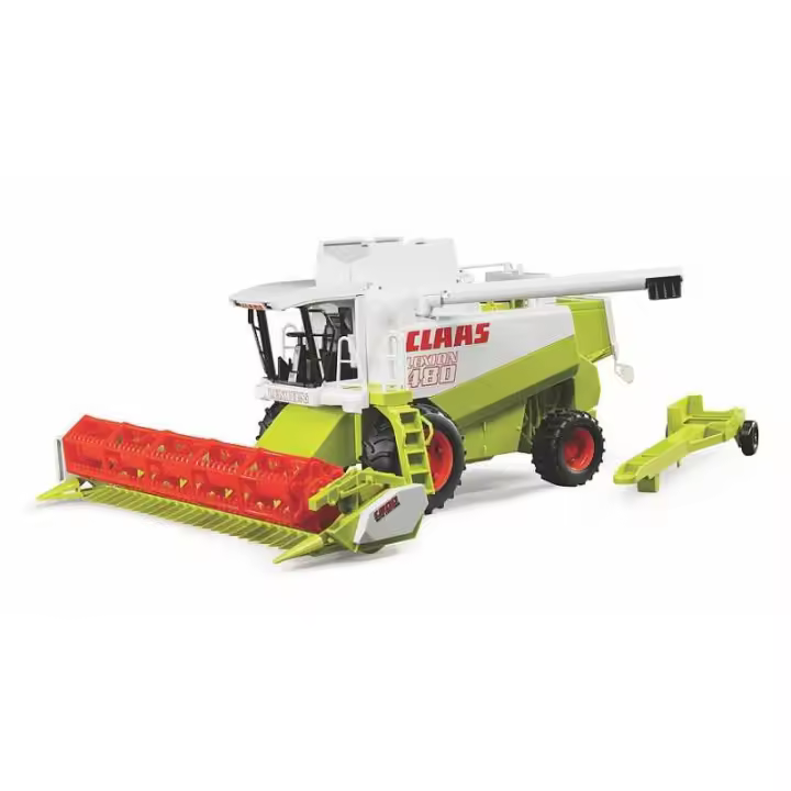 Bruder Claas Lexion 480 Cosechadora - Cortador de Péndulo Móvil - Plegable y Desmontable - Neumáticos de Perfil - 1