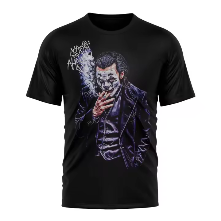 Camiseta 100% algodón estampada JOKER LA FACTORIA - 1