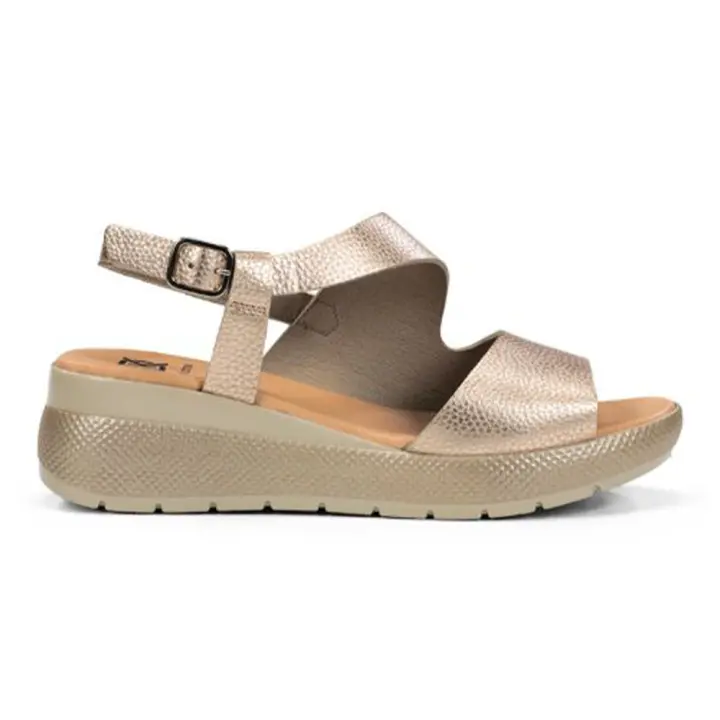 Shoes Sandalias Mujer marca Dorking modelo D9495-Al  para mujer en color platino - 1