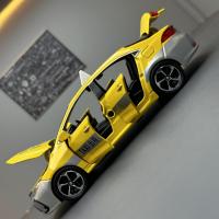 Toyota Corolla Taxi De 1:32 En Aleación De Metal Vehículo Diecast Con Sonido Y Luz Coche Retroductor Para Niños Regalos A633 - details 18