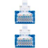 Nanocable 10.20.0400-L30-BL 30cm Cat.6 Azul Cable de Red RJ45 M/M para PC Ordenador Portatil Consolas TV Routers Redes Internet Impresoras Latiguillo LAN 8P8C Local Area Network - details 2