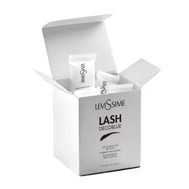 Levissime Decoloración Cejas Lash DecoBlue 24x2gr | Polvo Decolorante Azul para Cejas - 1