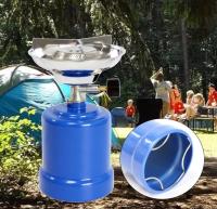 QBAK 0.600Mini hornillo de gas portátil con llama regulable Ideal para Cocinar en el camping - details 0