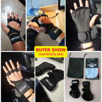 Guantes De Levantamiento De Pesas SKDK Con Apoyo De Tornillo Protección De Palma Completa Para Gimnasio Y Ejercicios De Potencia Equipamiento De Fitness Negro - details 11