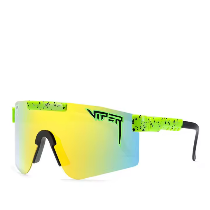 Big Frame Riding Sunglasses Colorful Full Faced True Film Polarized Sunglasses Safe And Cool - 1