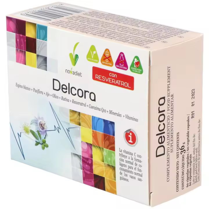 Novadiet Delcora 60 Cápsulas - 1