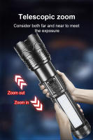 Linterna Táctica De Alta Potencia 100000 Lumens Con Batería Integrada Torcha Impermeable Para Emergencias Y Actividades Al Aire Libre - details 8