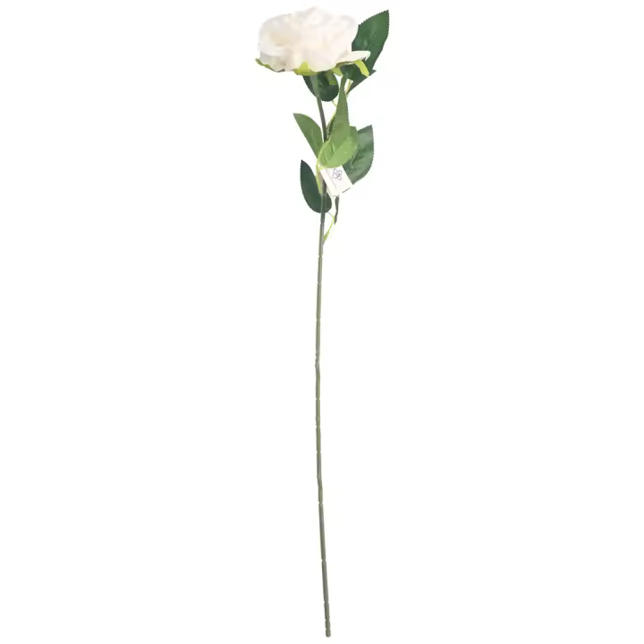 Poenia Arte Floral - Varas de Rosa Artificial 58cm - Pack de 3 - Flores y Plantas Artificiales - Alta Calidad - 1
