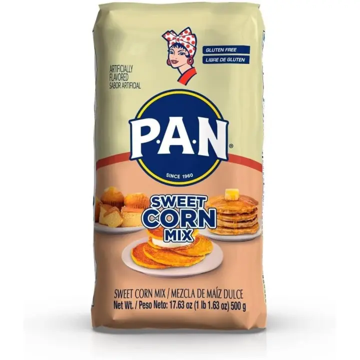 P.A.N. HARINA DE MAIZ DULCE  500gr Sin gluten - 1