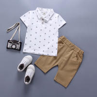 Conjunto De Verano Para Niños  Camiseta Y Shorts 2 Piezas Ropa Deportiva Para Bebés Y Niños De 1 a 4 Años Material Suave Y Transpirable - details 3