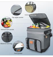Bolsa de hielo con carrito de nuevo estilo, bolsa de picnic para exteriores, refrigerador para automóvil, bolsa de aislamiento para remolcador de gran capacidad, caja de aislamiento - details 14