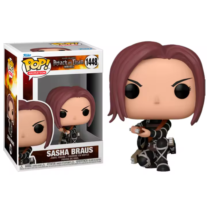 Funko Sasha Braus  Ataque Titanes  Funko Pop Anime 1448 - 1