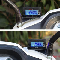 Medidor De Temperatura De Agua Koso Para Motocicleta 3 En 1 Pantalla Digital LED Con Sensor Fin Tipo Muestra De Voltaje Y Tiempo - details 0