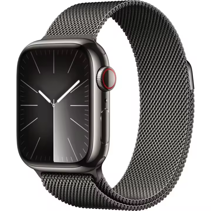 Apple Watch Series 9 GPS 41 mm CA Acero inoxidable ESE Anillo gris - 1