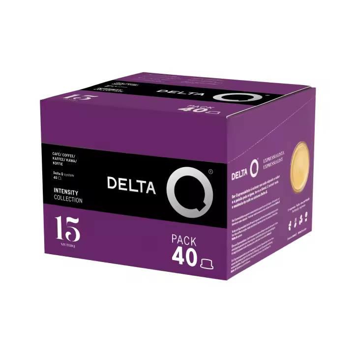 Delta Q Pack MythiQ - Cápsulas de Café - 40 cápsulas - 1