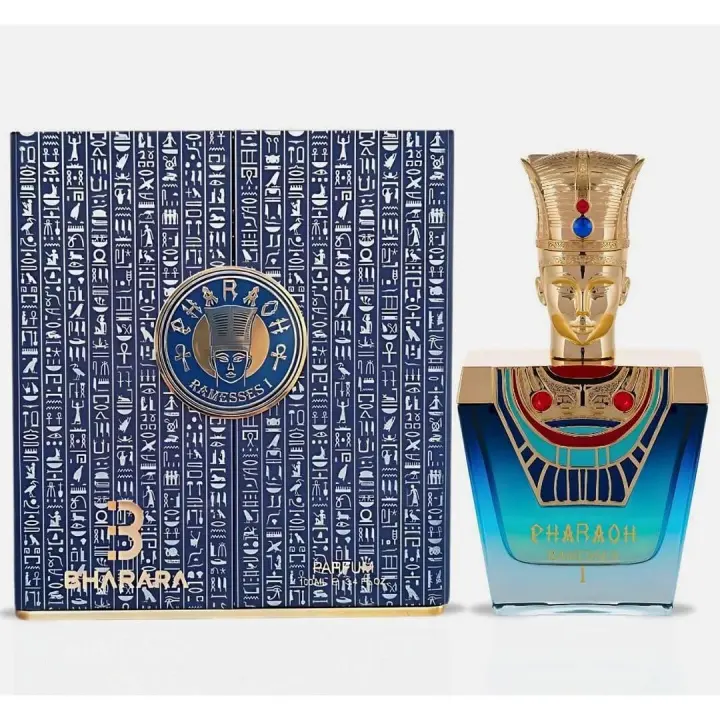 Pharaoh Ramesses de bahrara Perfume Lujoso Elegante Unisex Dulce Fresco Eau de Parfum - 100ml - 1