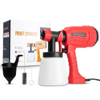 PISTOLA DE  PULVERIZACIÓN eléctrica, pulverizador de pintura de alta potencia, aerógrafo con revestimiento de acero para muebles, fácil de pintar, enchufe europeo, 1000ML - details 4