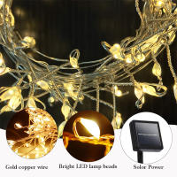 Cadena De Luces LED Solar De 18M/36M Para Jardín Exterior Decoración De Navidad Fiesta Boda Camping Lámpara Faeirita - details 0