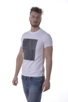Armani Jeans AJ Camiseta Algodón Hombre Blanco 3Y6T176J1FZ 1100 - details 4