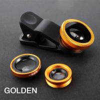Lente De Pescado 3en1 0.67X Ancha Fisheye Macro Lentes Cámara Kit Con Clip Universal Para iPhone 16 Xiaomi Huawei - details 9