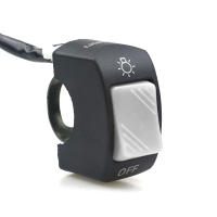 Interruptor Universal De Motocicleta 12V 7/8'' Impermeable Para Scooter Y Moto Accesorio De Manillar Con Segunda Línea De Faro - details 13
