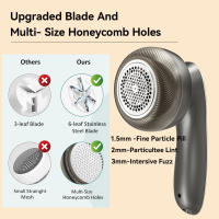 Desfibrillador Digital Eléctrico Recargable Para Ropa Pelotitas De Peluche Aparato De Limpieza De Fibra Portátil Para Ropa - details 1