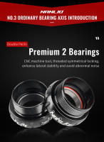 Nanlio Bottom Bracket De Aleación De Aluminio Con Rosca Y Embrague BSA Para Bicicleta De Carretera Y MTB 68/73 Mm Impermeable Piezas De Eje De Rodamientos BB91 - details 8