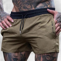Nuevos Shorts De Entrenamiento Deportivos Trendy Con Tres Puntos Secado Rápido Para Hombres Pantalones Elásticos Para Correr Y Field Fitness Shorts De Playa - details 7