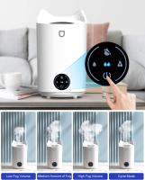 Humidificador de Silencioso para Bebes, 4L Humidificador de Aromas con 4 Modos de Niebla hasta 48 Horas, 28 db & BPA FREE para Dormitorio, Oficina, Viajes - details 4