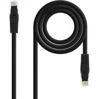 Nanocable Cable de Red Ethernet RJ45 LSZH Cat.6A UTP, AWG24, 100% Cobre, Libre de Halógenos, Negro, Latiguillo de 1 m - details 1