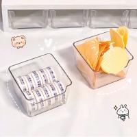 Organizador De Cajones Transparente Almacenamiento Para Frutas Alimentos Cosméticos Joyas Jars Piled up En El Frigorífico - details 22