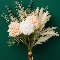 Artificial Flor De Diente De León Para Centros De Mesa Decoración De Hogar Y Sala De Estar Falso Pampas Para Boda Arreglo De Novia Decoración De Fiesta - details 3