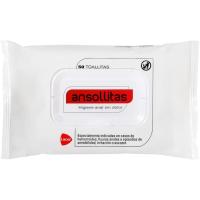 Lacer ANSOLLITAS - 50 Unidades Toallitas Húmedas con Aloe Vera - Cuidado Personal, Origen Vegetal, Alivia Irritación y Escozor, Limpieza Suave y Eficaz - details 0