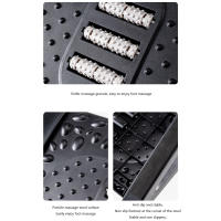 Taburete De Pies Ajustable Ergonómico Con Rodillos Almohadilla Masajeadora Para Descanso Cómodo Para Oficina Y Hogar VAKIND - details 10