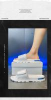 Zapatillas De Verano Para Hombre Suaves Y Cómodas Con Velcro Air Cushion Zapatos Casuales De Un Término Para Interior - details 11