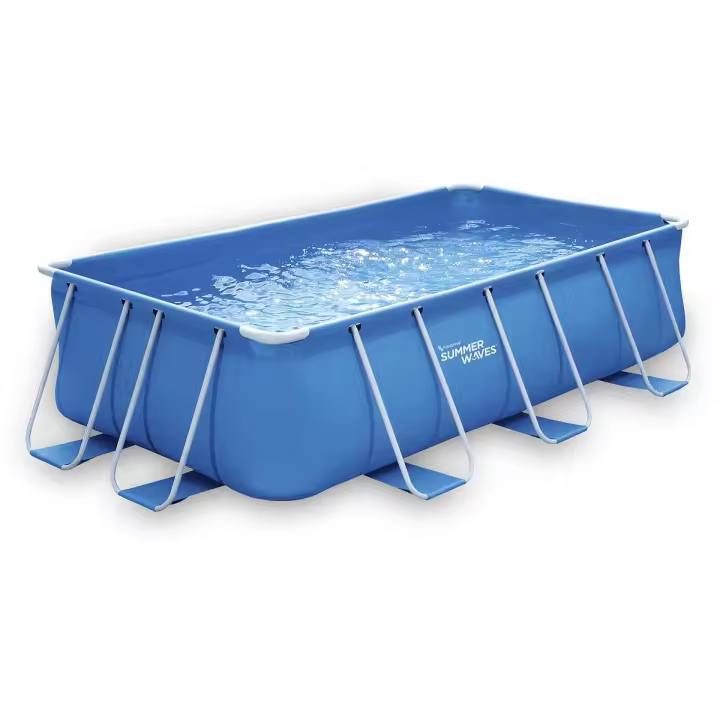 Piscina tubular  - LUDO 2 - 4 x 2 x 1.22 m - Filtración a cartucho - 1