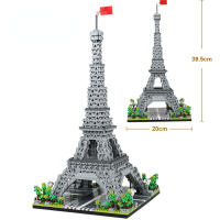 Bloques De Construcción Micro Para Niños 3585pcs Modelo De La Torre Eiffel París Juguetes DIY De Bloques De Diamante Regalo Para Adultos Y Adolescentes - details 0