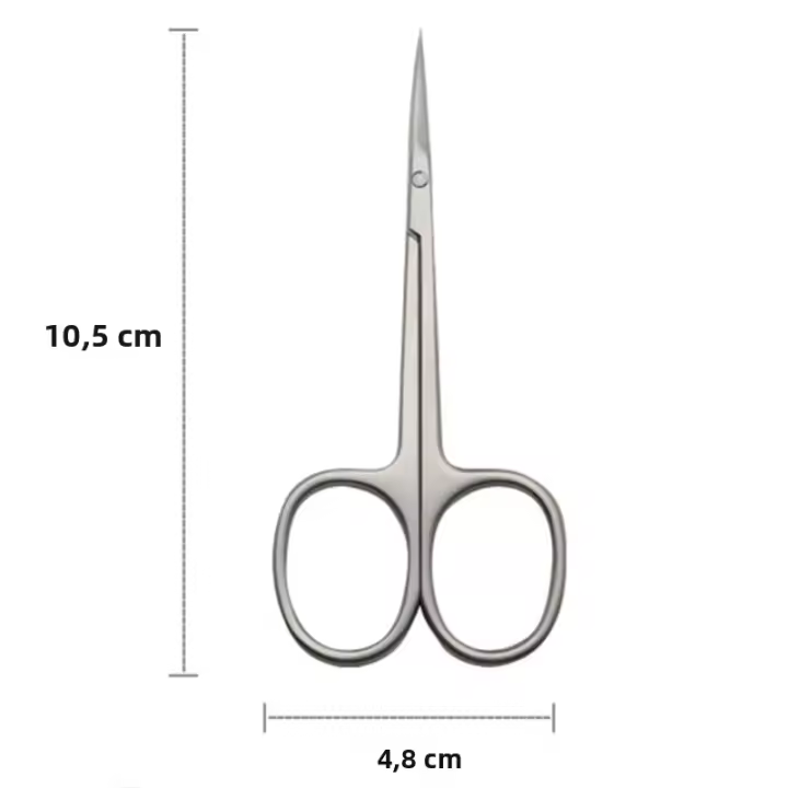 Tijeras De Cutícula Profesionales 1Pcs Eliminador De Piel Muerta Para Arte De Uñas Acero Inoxidable Cutter De Cutícula Tamaño Pequeño - 1
