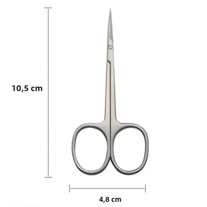 Tijeras De Cutícula Profesionales 1Pcs Eliminador De Piel Muerta Para Arte De Uñas Acero Inoxidable Cutter De Cutícula Tamaño Pequeño - 1
