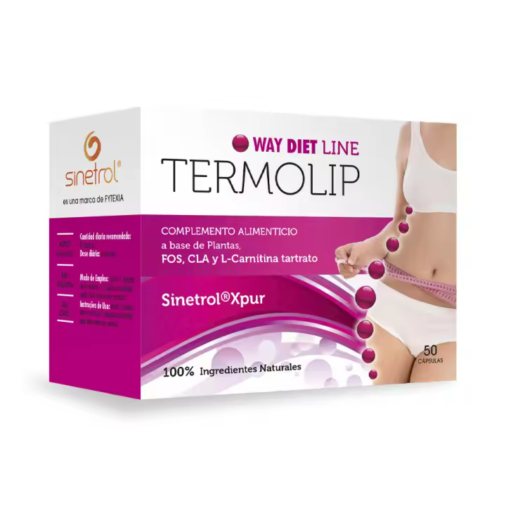 Termolip Termogenik 50 Caps Quemador Grasas - 1