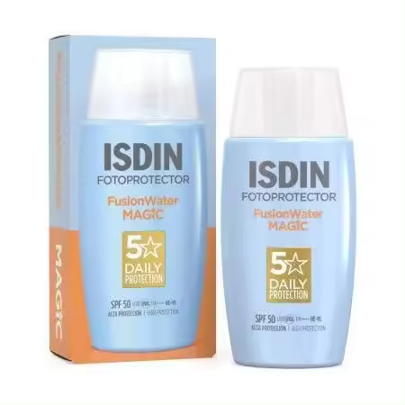 Fotoprotector ISDIN Fusion Water SPF50+ 50ml Wet Skin Oil Free - 1