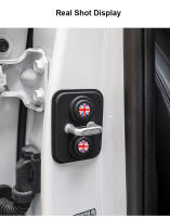 Cubiertas Para Cerraduras De Puertas De Coche 2pcs Accesorios Automóviles Para Mini Cooper JCW R55 R56 R60 F54 F55 F56 F60 Countryman Clubman Estampados Creativos En Color Negro - details 9