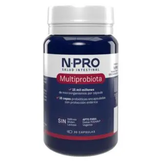 NPro Multiprobiota 30 Cápsulas - 1
